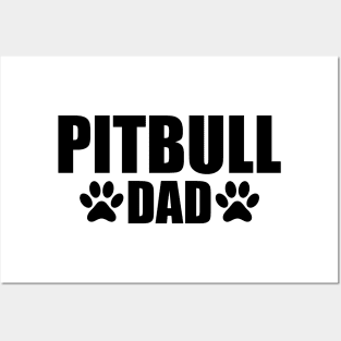 Pitbull Dad Posters and Art